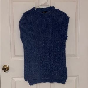 Blue Italian yarn sweater dress